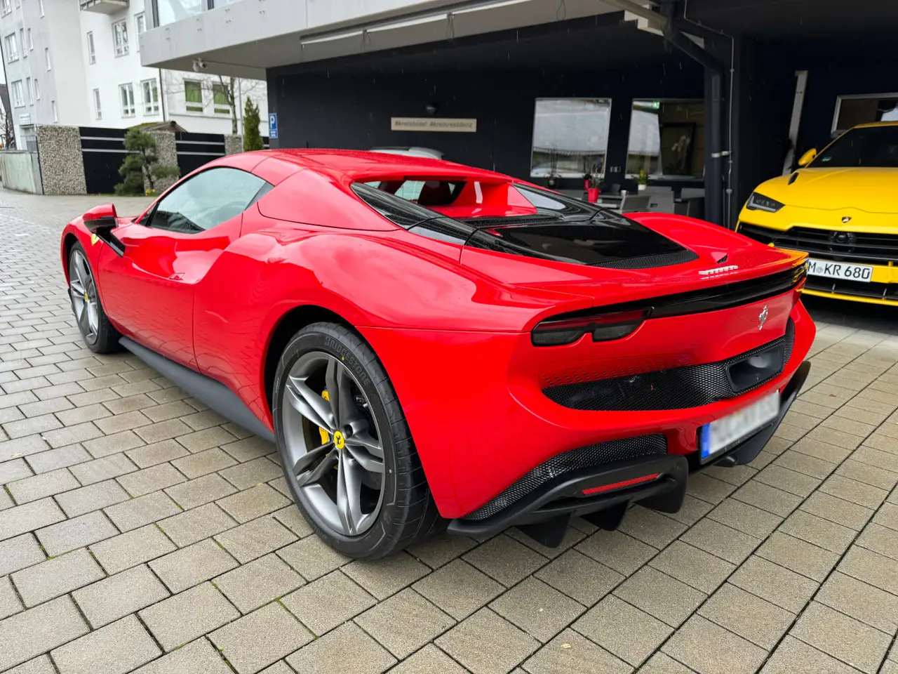 Ferrari 296 GTS Spider 2024, exterior — Milan Super Car Rental, Milan. Ferrari 296 GTS Spider in Milan The Ferrari 296 GTS Spider is available to rent in Milan…