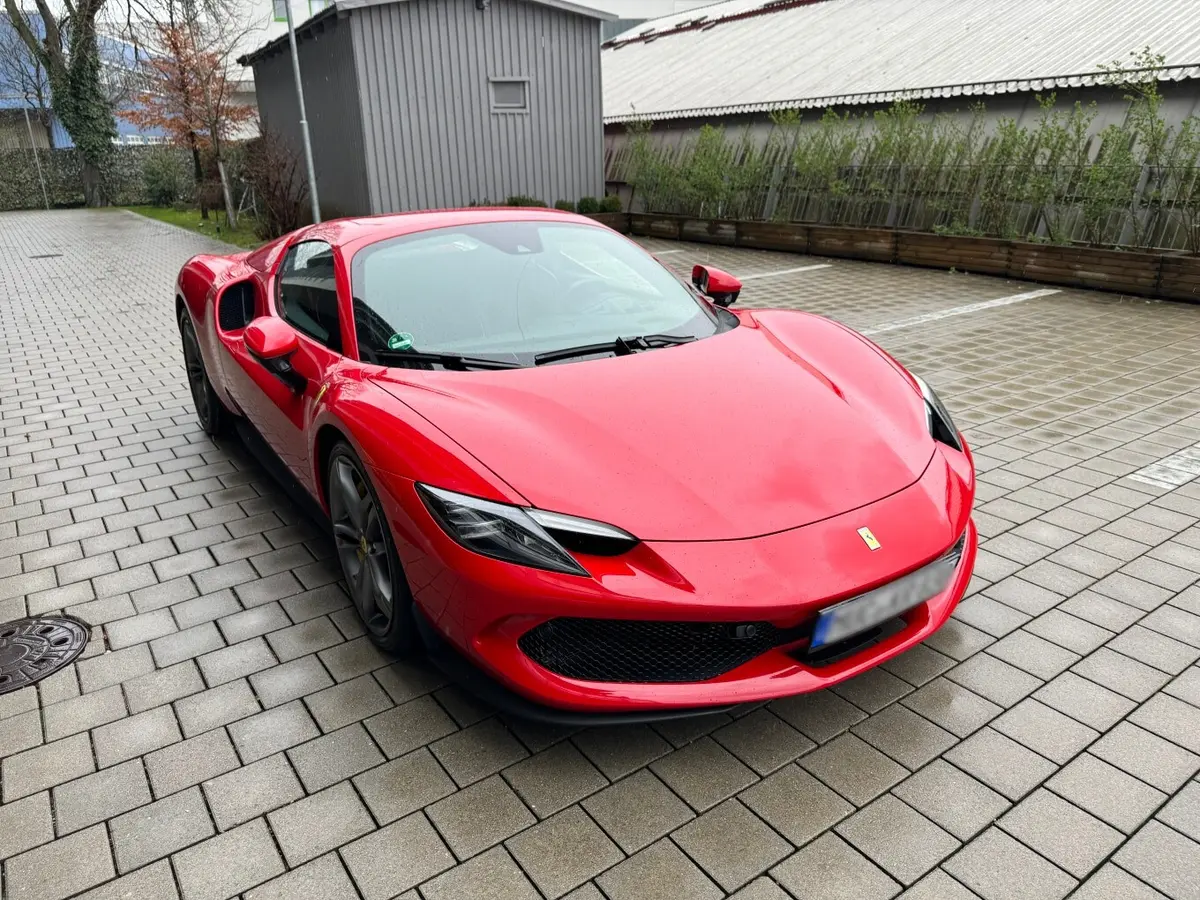Ferrari 296 GTS Spider 2024, front view — Milan Super Car Rental, Milan. Ferrari 296 GTS Spider in Milan The Ferrari 296 GTS Spider is available to rent in Milan…