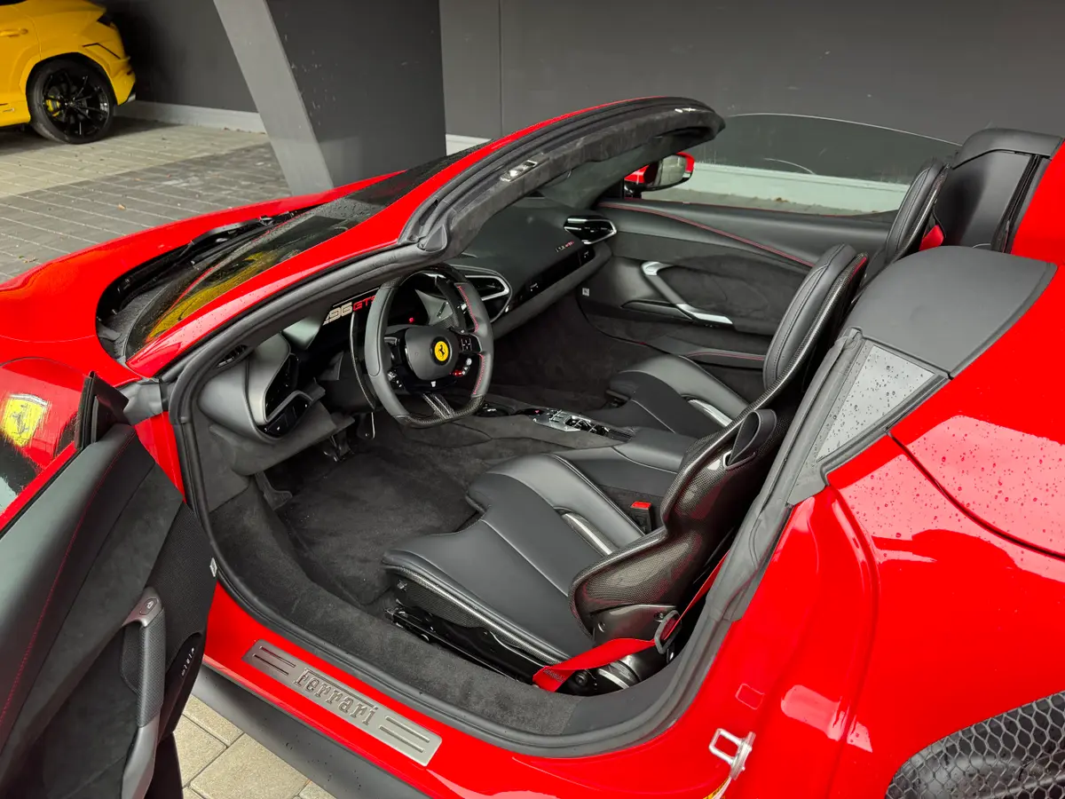 Ferrari 296 GTS Spider 2024, dashboard — Milan Super Car Rental, Milan. Ferrari 296 GTS Spider in Milan The Ferrari 296 GTS Spider is available to rent in Milan…