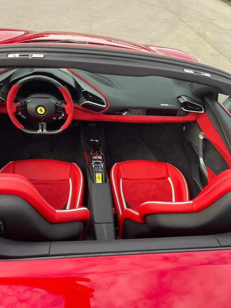 Ferrari 296 GTS Spider 2025, exterior — Milan Super Car Rental, Milan. Ferrari 296 GTS Spider in Milan The 2025 Ferrari 296 GTS Spider is available for rental…