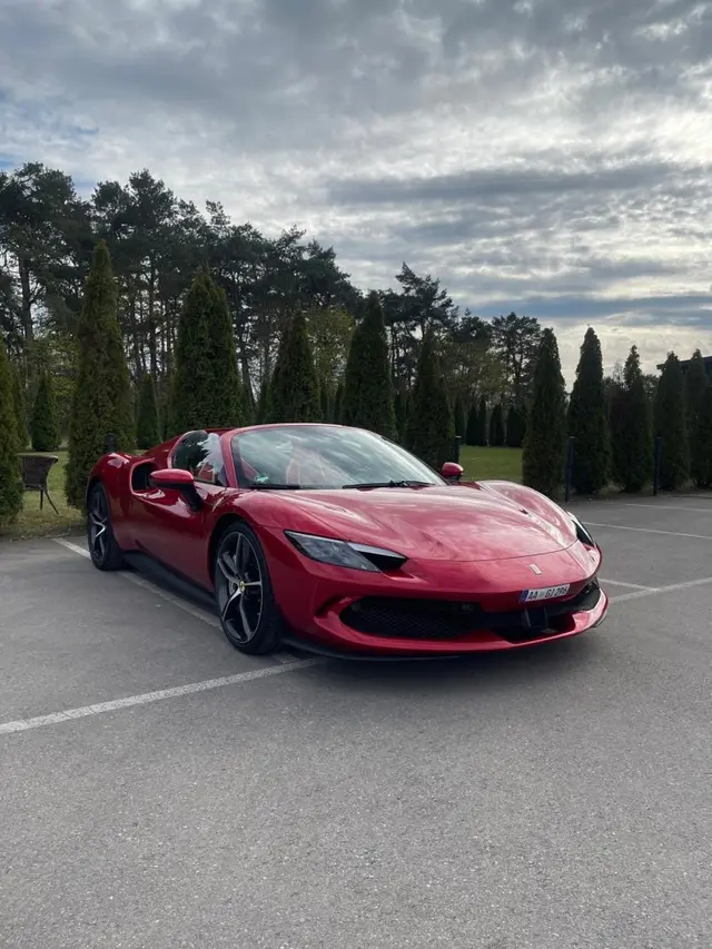 Ferrari 296 GTS Spider 2025 — Milan Super Car Rental, Milano