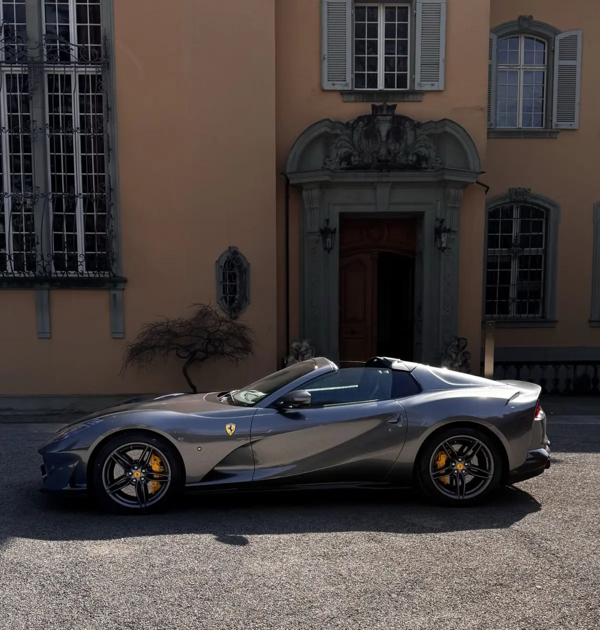 Ferrari 812 GTS 2024, exterior — Milan Super Car Rental, Milan. Ferrari 812 GTS in Milan The 2024 Ferrari 812 GTS is available for rental in Milan as a…