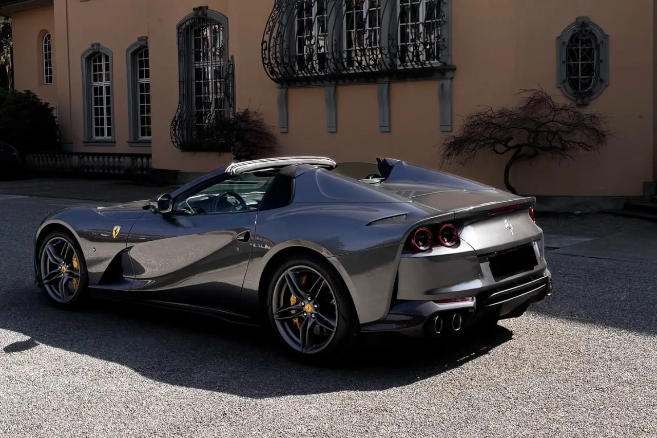 Ferrari 812 GTS 2024, front view — Milan Super Car Rental, Milan. Ferrari 812 GTS in Milan The 2024 Ferrari 812 GTS is available for rental in Milan as a…