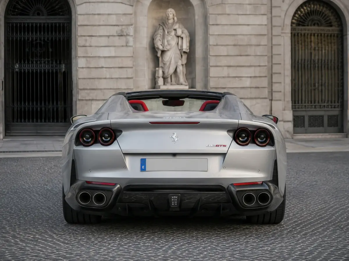 Ferrari 812 GTS 2024, exterior — Milan Super Car Rental, Milan. Ferrari 812 GTS in Milan The 2024 Ferrari 812 GTS is available for rental in Milan as a…