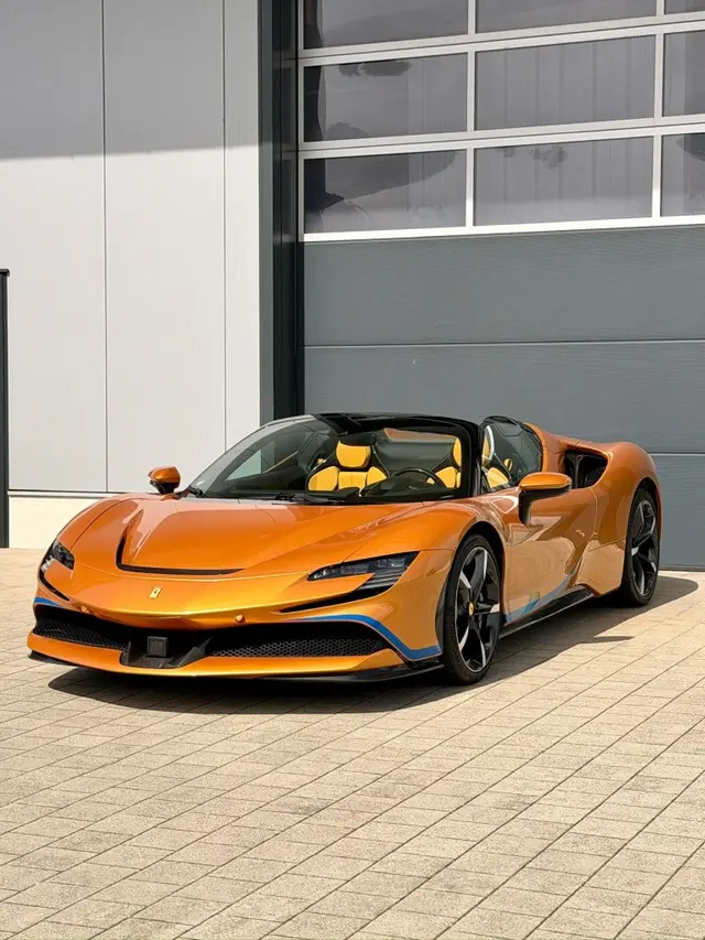 Ferrari SF90 Spider Tailor Made 2025 — Milan Super Car Rental, Milano
